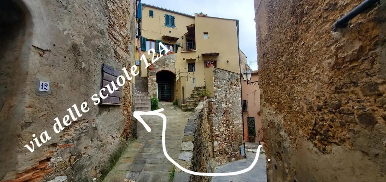 Casina Toscana, Cozy Studio In The Heart Of Campiglia Marittima With Free Wi-Fi Διαμέρισμα